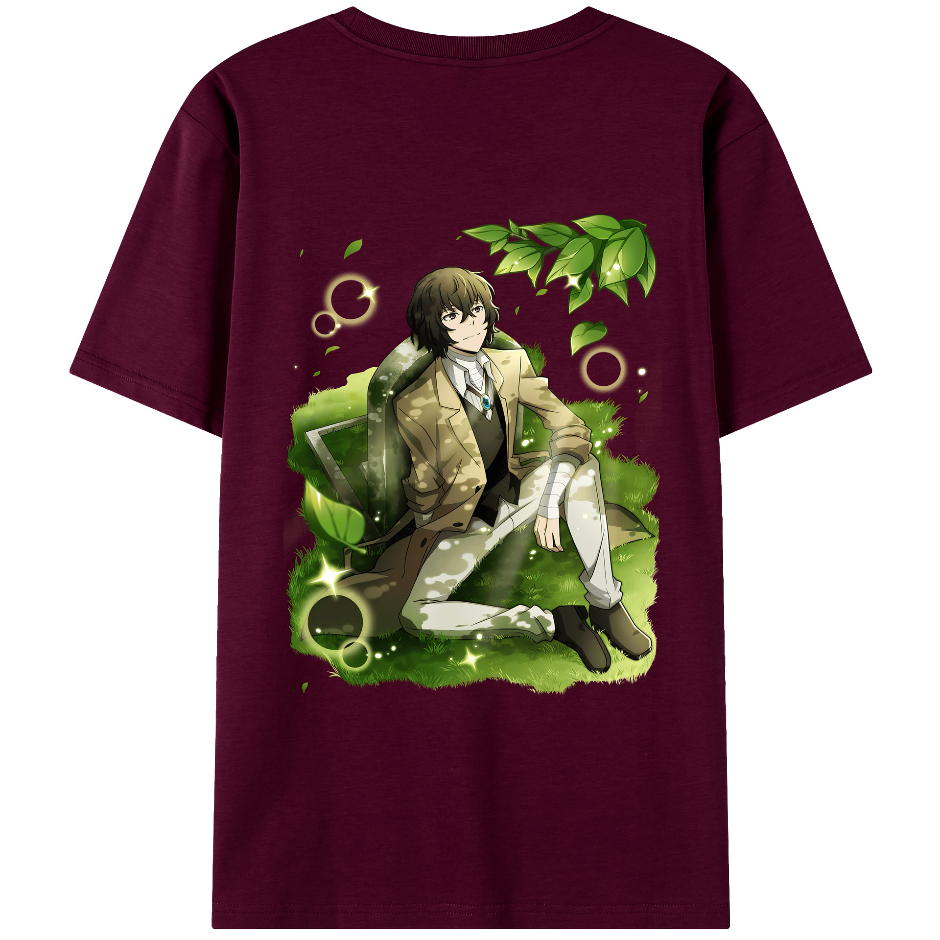 （画像用） 文豪ストレイドッグス Bungo Stray Dogs レディース半袖Tシャツ(バックプリント)